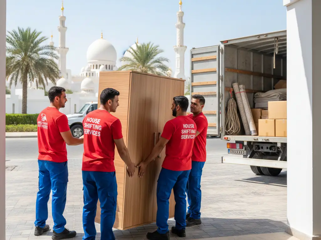 Furniture Movers in Abu Dhabi - House Shifting Services